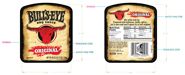 Bullseye bbq sauce ingredient list