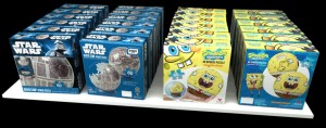 Star Wars & Spongebob Packaging
